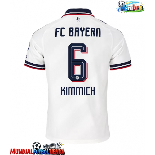 Camiseta Bayern Munich Joshua Kimmich #6 Segunda Equipación Replica 2026-27 mangas cortas